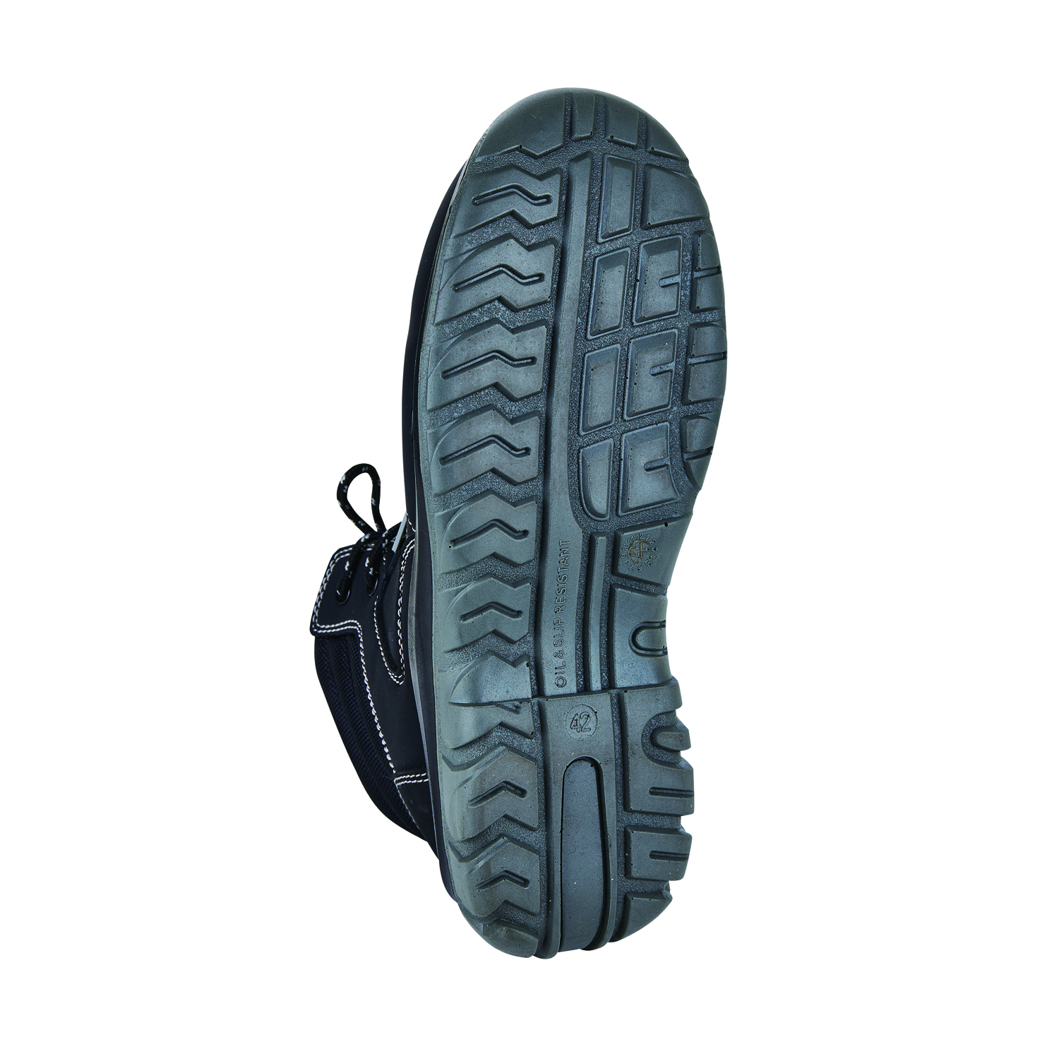 Steel Toe Non-slip Protective Work Shoes with Anti-puncture Sole and Leather Material