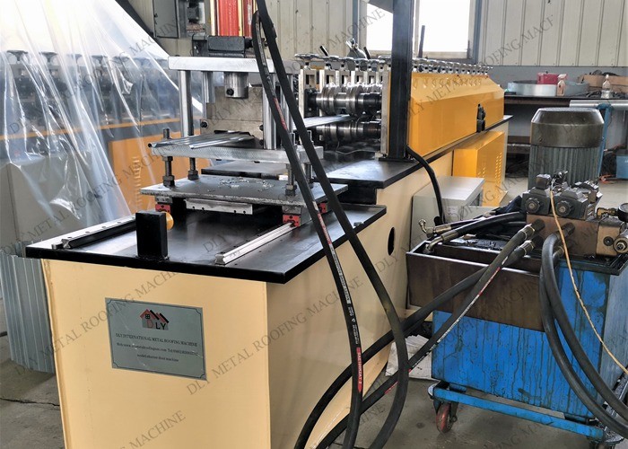 5.5kw Sheet Metal Profiling Machine Standing Seam Roofing With Hydraulic Control