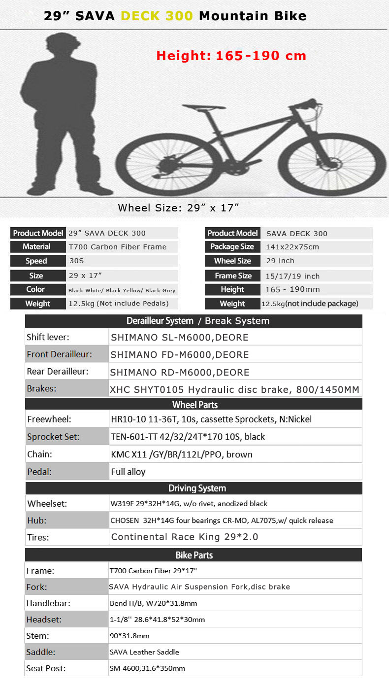 27 Speed Carbon Fiber Mtb , 27.5 / 29 Inch Adult Unisex Mountain Bike 13kg