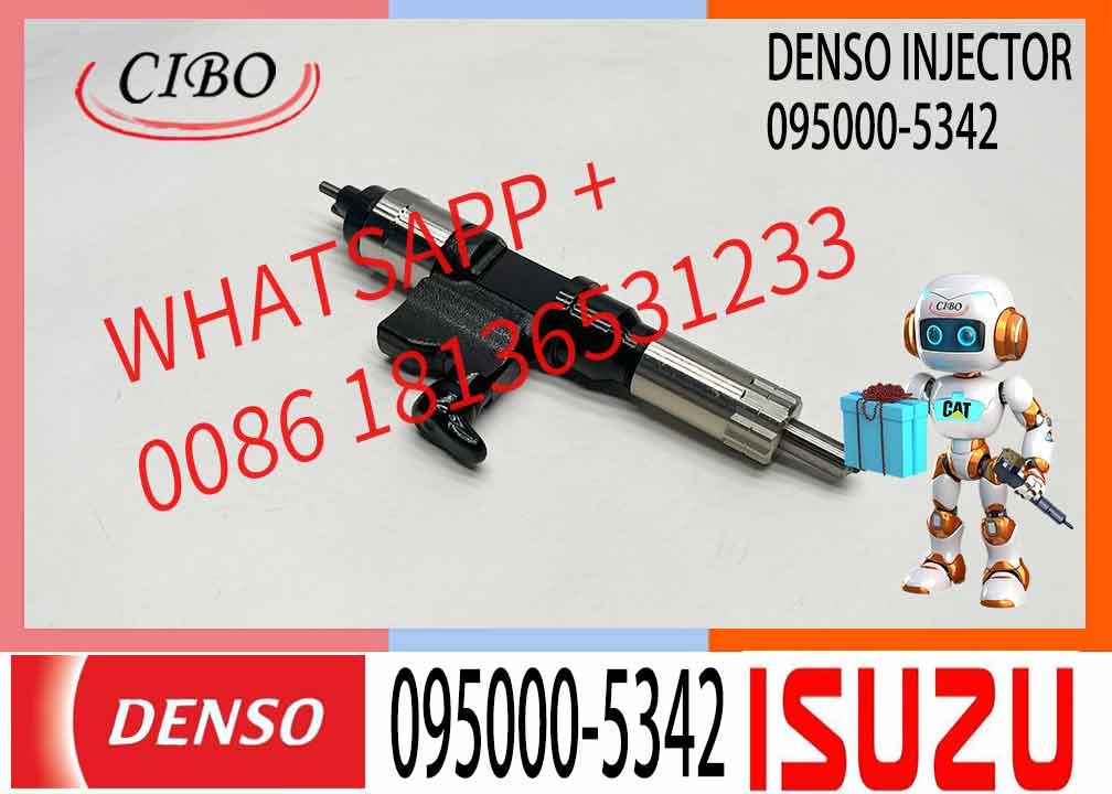 Diesel Engine Fuel Common Rail Injector 095000-5340 095000-5342 095000-5345 8-97602485-2