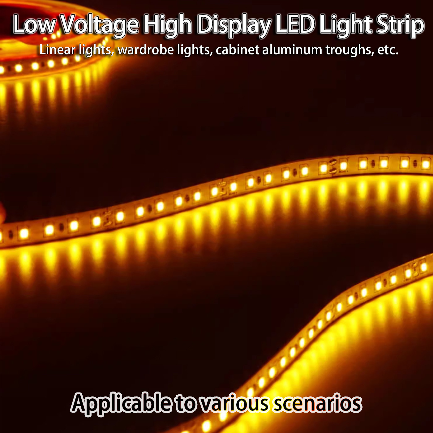 IP65 Waterproof Ultra-Thin Patch LED Light Strip for Embedded Line in Living Room
