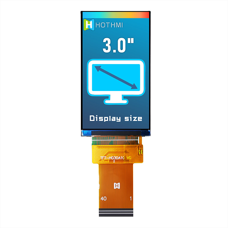 3 Inch 480x854 ST7703 TFT LCD Display SPI Wide Temperature For Industrial Control