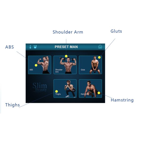 Top 5 selling Portable Ems Body EMShape Em Slim Neo Muscle Stimulator Machine / Ems Neo Rf Slimming Machine