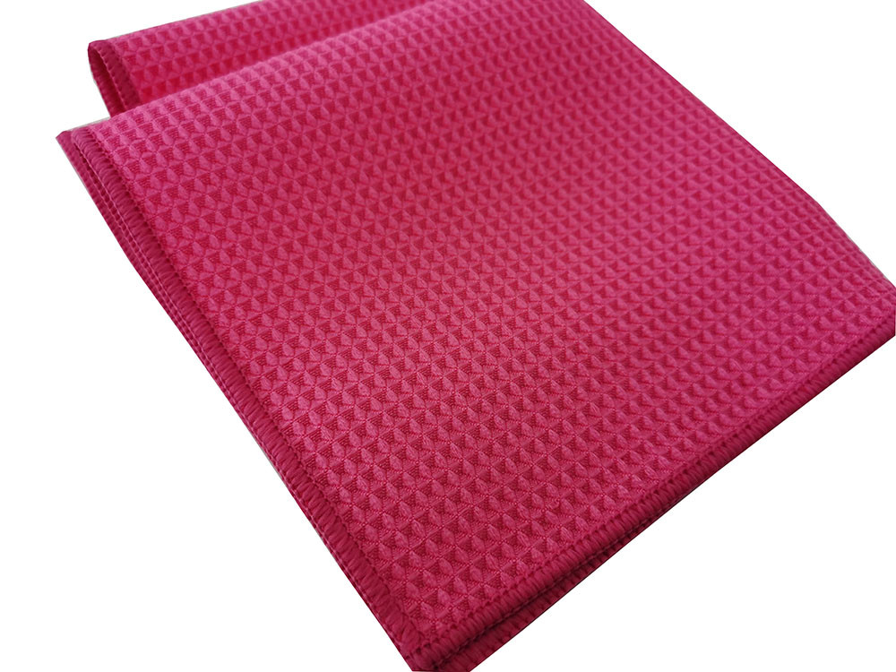 Wiping Waffle Microfiber Car Care For Stainless Steel Appliances Car Drying Towel