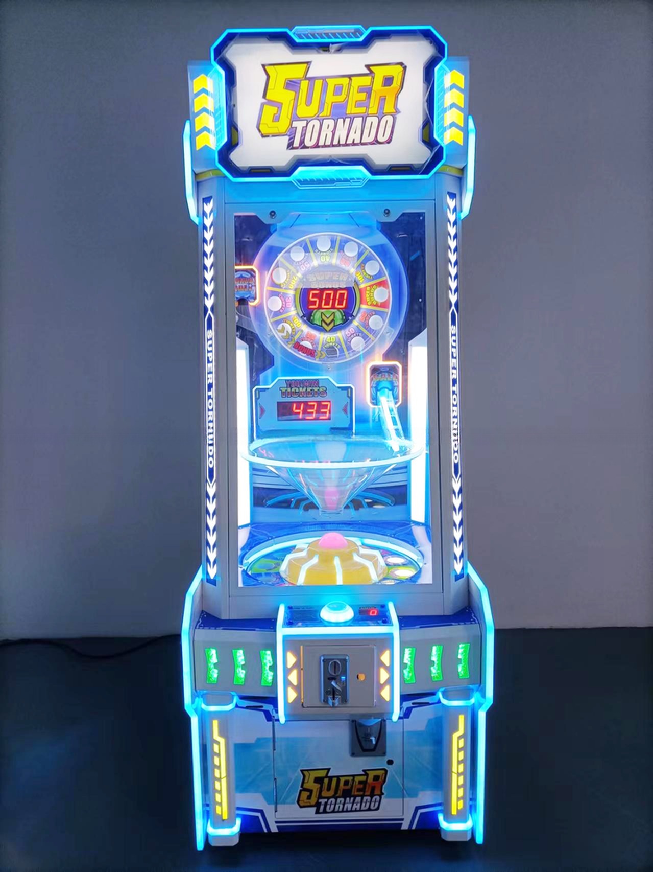 Super Tornadic Slot Machine Ticket Redemption For Entertainment Center