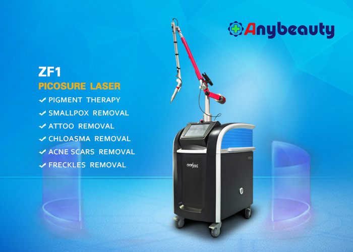 13 Language Picosecond Nd Yag Laser Tattoo Removal Equipment FDA Certificate
