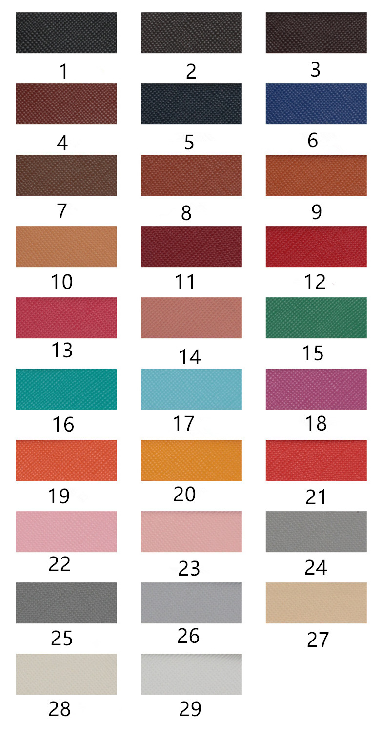 1.0mm Brushed Bottom PVC Fabric Classic Saffiano Leather Handbag Luggage Purse Sofa Furniture Accessories