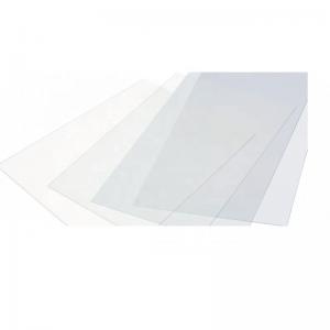 China PET Sheet Film 0.2mm-2mm PET Transparent Plastic Sheet For Face Shield on sale