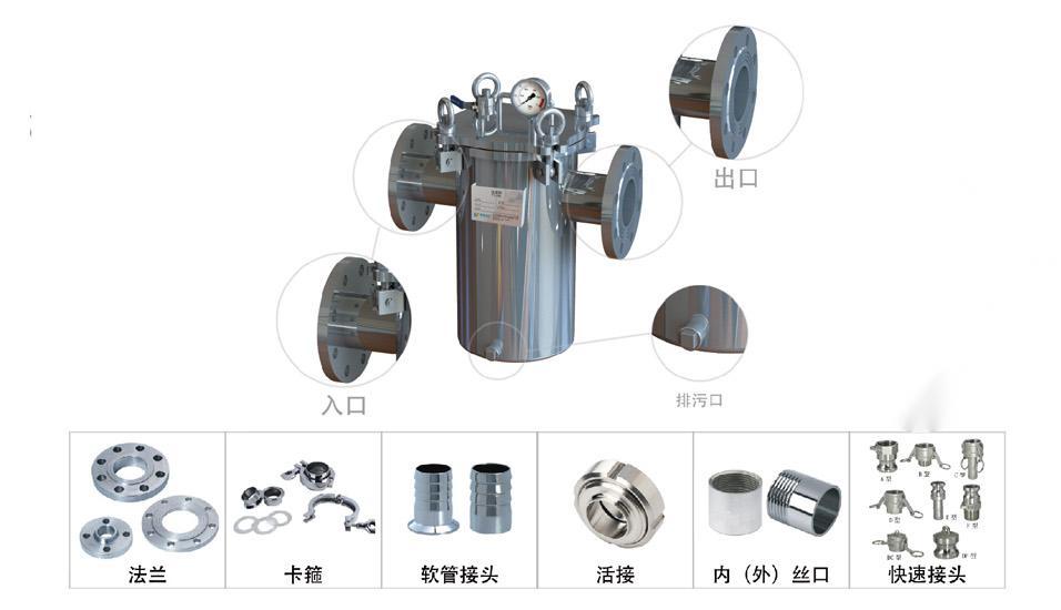 62KG Professional-grade Pipeline Filter for Crystal Clear Water within Food Shop