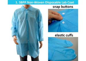 Buy cheap OEM Single Use 40GSM Non Woven Gown For Beauty Salon product