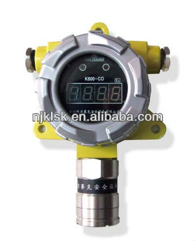 Solid Relay Output Fixed Hydrogen Gas Detector DC 24V with Electric Control
