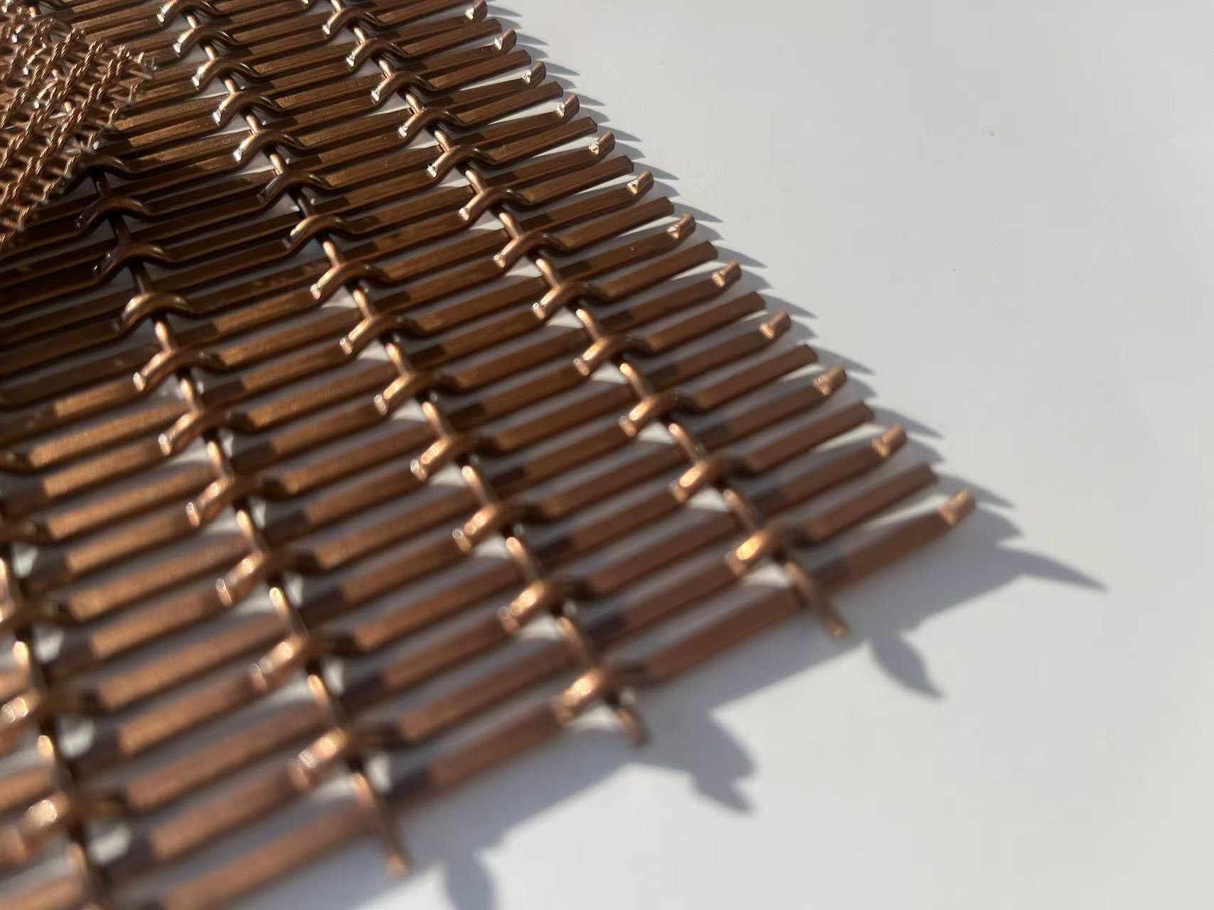 Customized Architectural Woven Wire Mesh Stainless Steel Decorative Panels