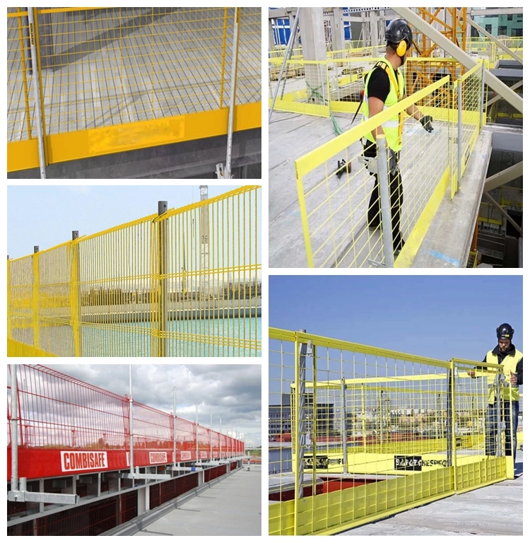 1150mm Height 50x100mm Edge Protection Barriers For Garden Safety