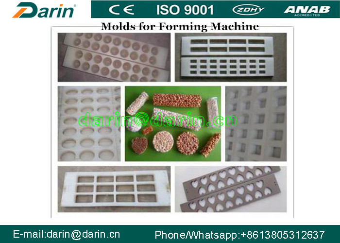 Crispy Puffed Snack Roasted Barley Cereal Bar Forming Machine SUS304 Material