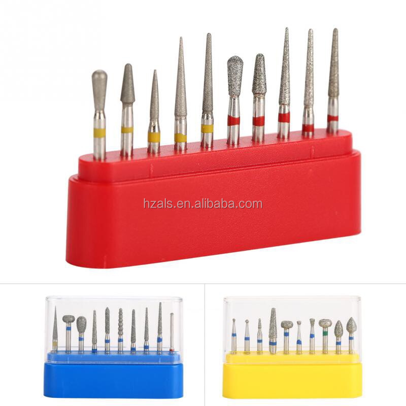 Metal Dental Lab Bur Holder Block Box High Low Speed 30 Holes