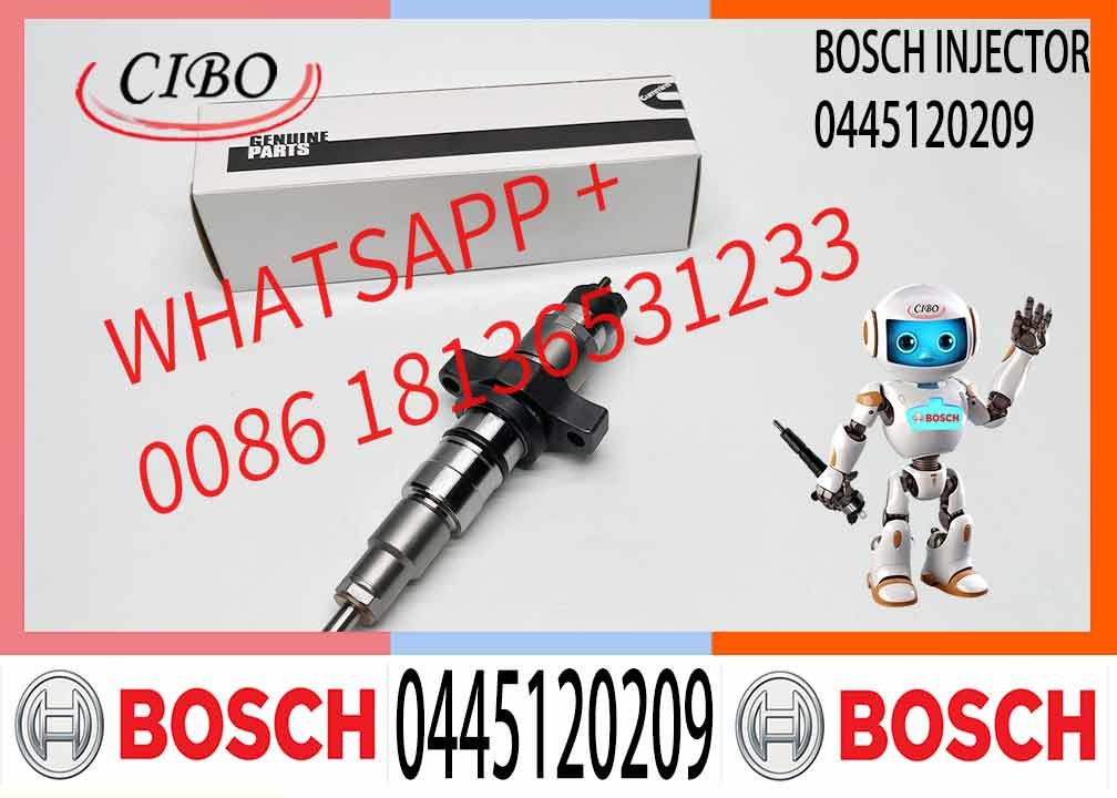 Fuel Injection Systems 0 445 120 209 Diesel Fuel Injector 0445 120 209 0445120209 For Car