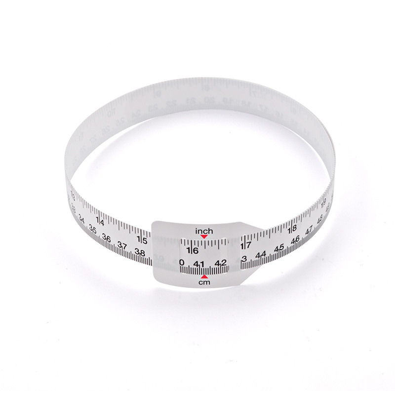 Customized Sturdy PP Plastic Head Mid Upper Arm Circumference Tape 60 Inches For Adults Measuring