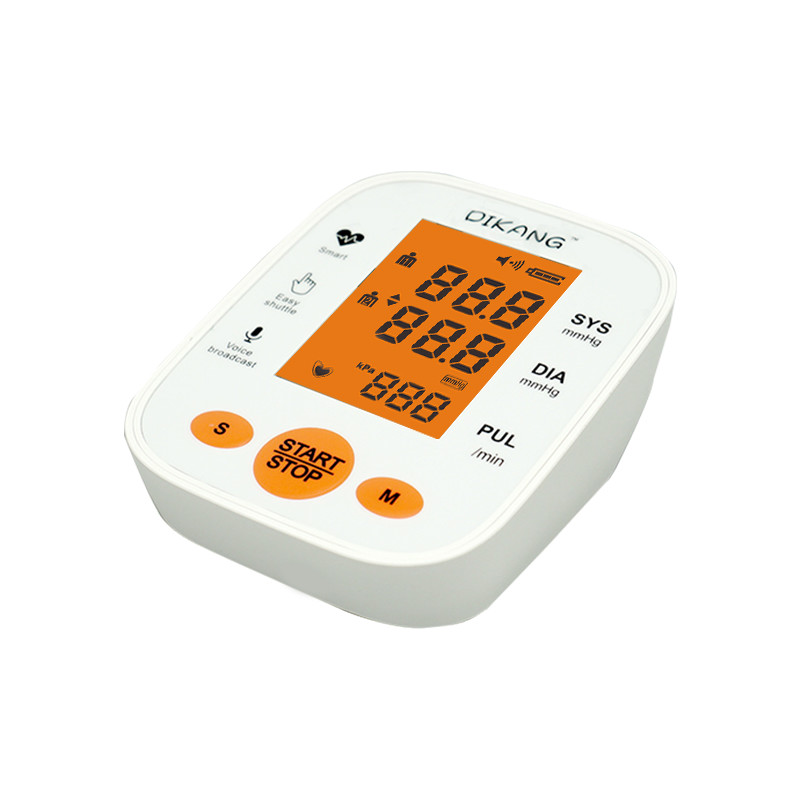 OEM Household Home Medical Blood Pressure Monitors 1000pcs Backlight Arm BP Monitor
