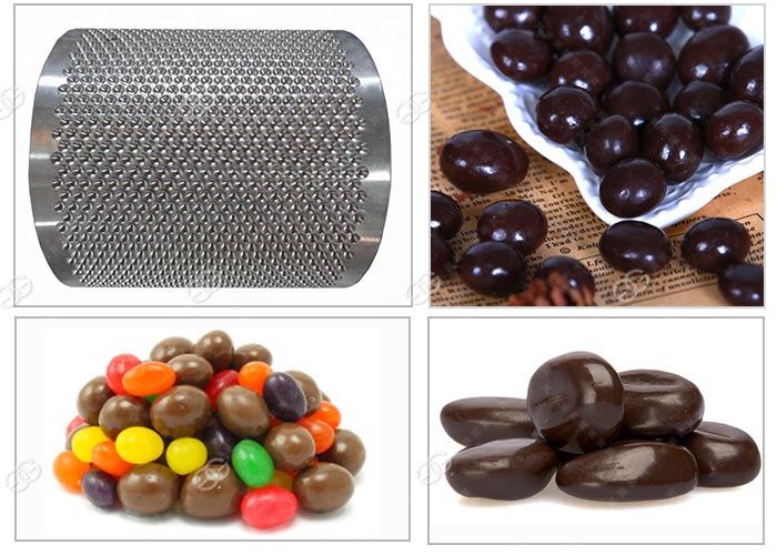 Automatic Chocolate Ball Bean Making Machine