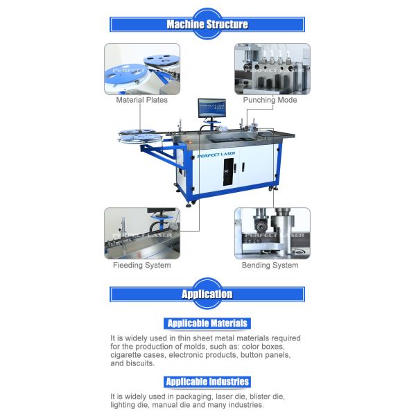 New Stype Multifunctional Auto Steel Bar Bender Machine / Knife Bending Machine for Die Cutting