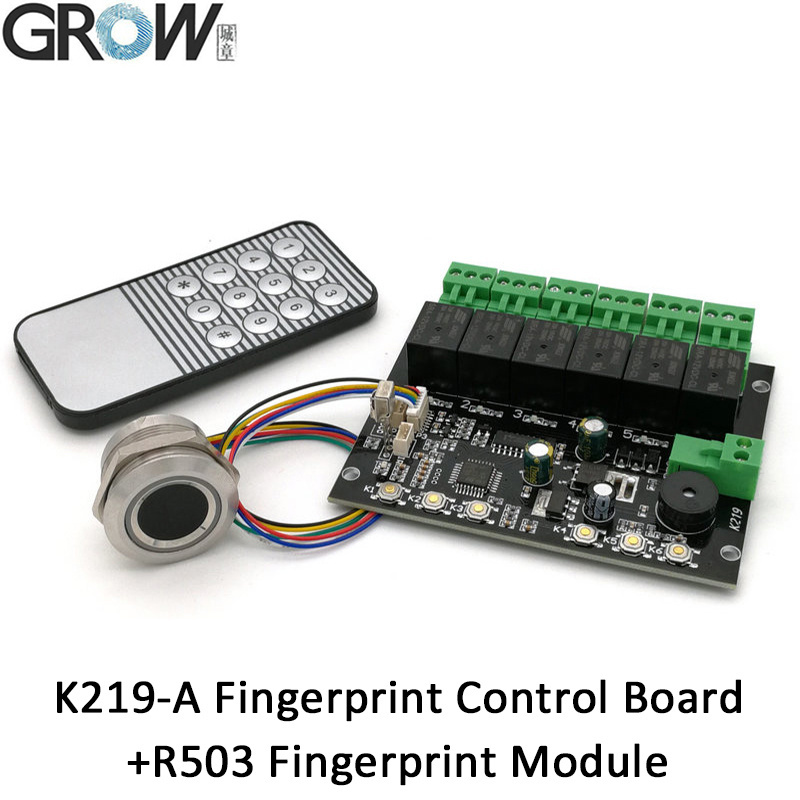 Grow K219-a Programmable Multiple Relay Fingerprint Infrared Remote Controller Control Board