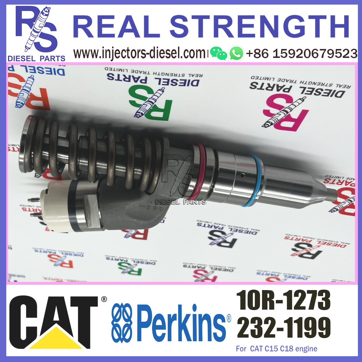 239-4909 Cat C15 Fuel Injectors 2394909 2490709 10R1273 10R-1273