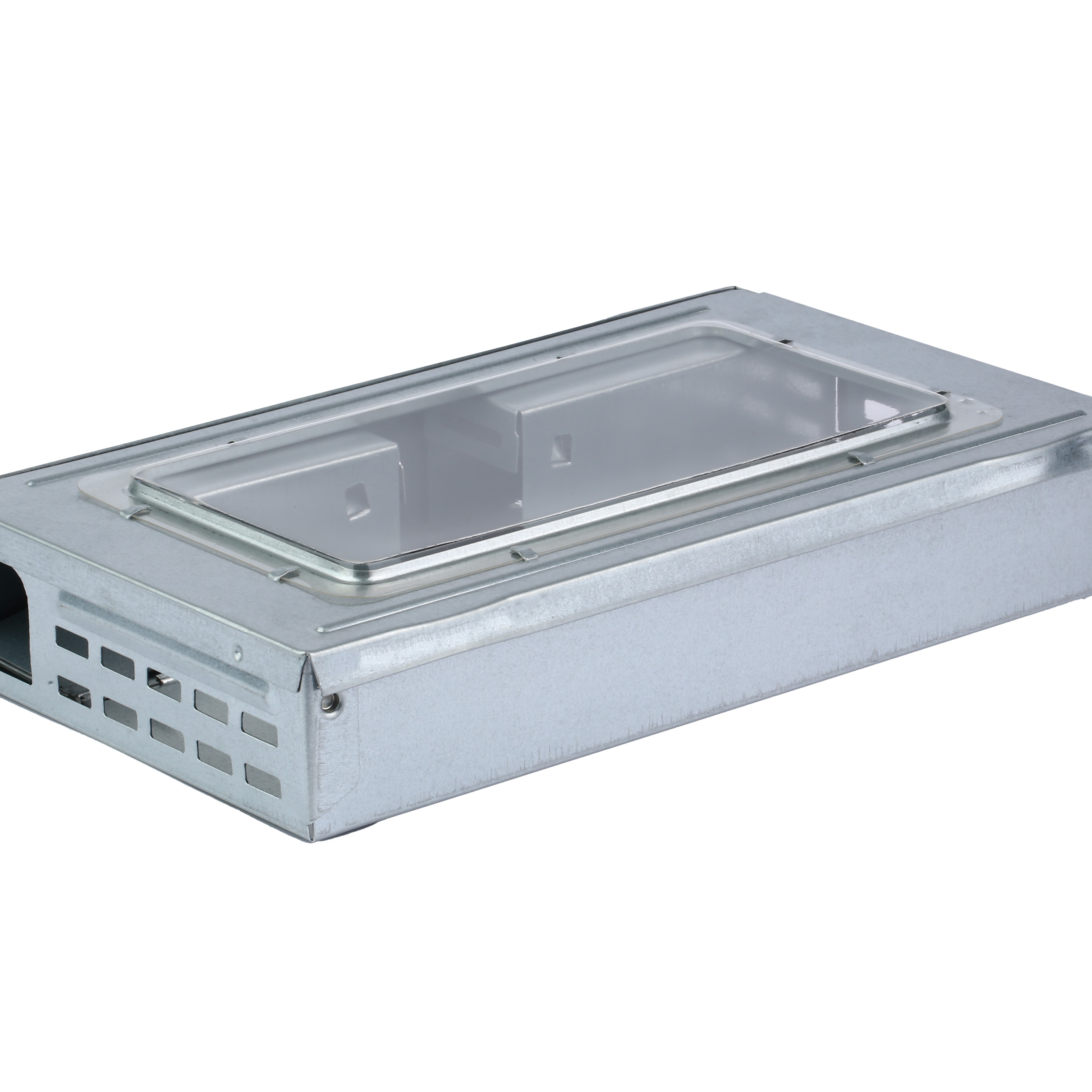 Reusable Strong Metal Box Bait Station For Humane Rodent Control
