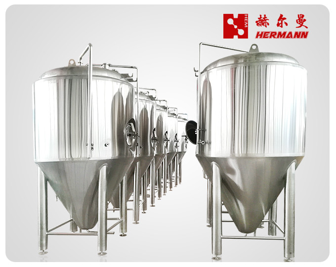 2000L - 2500L Beer Fermentation Tank , Home Brew Fermentation Vessel