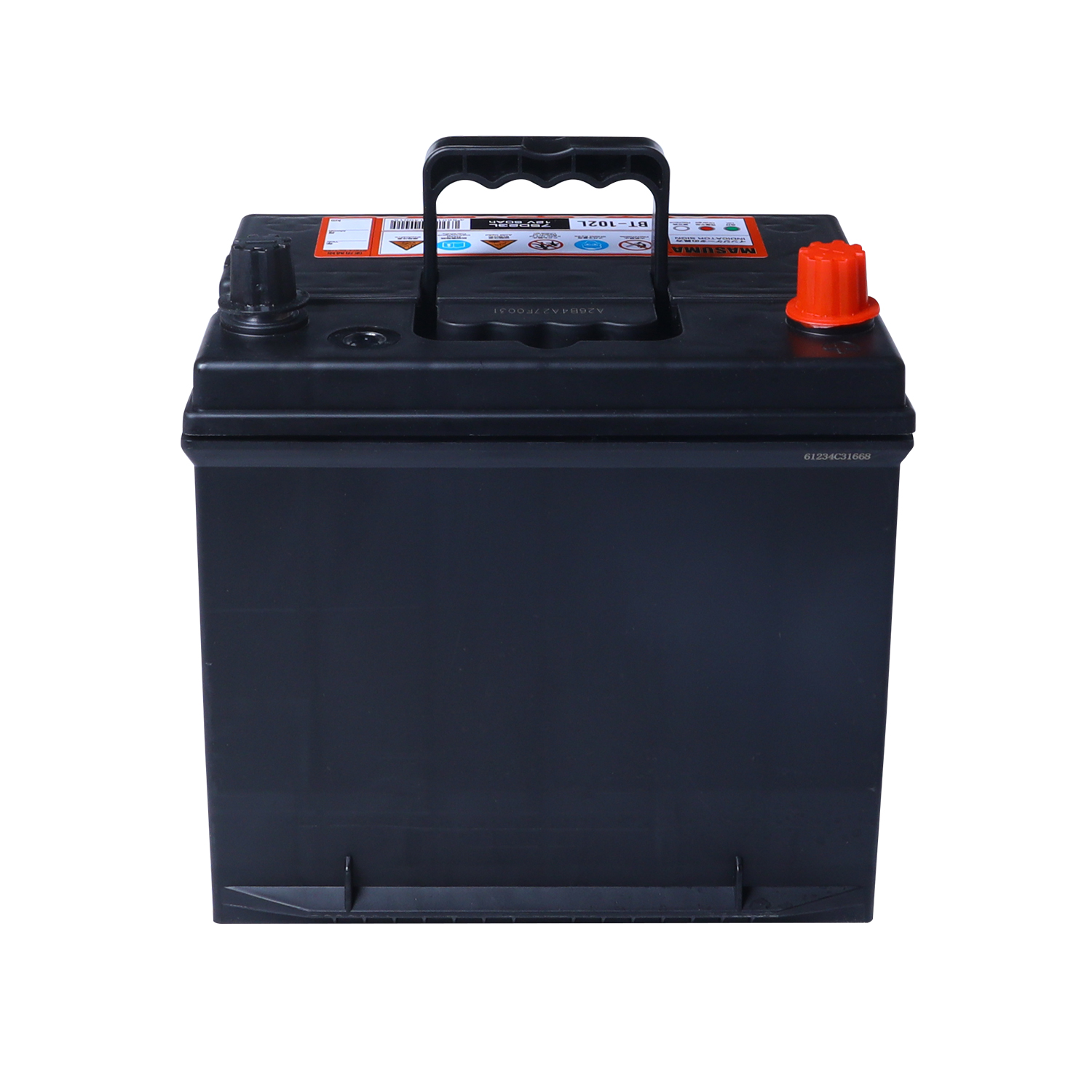 12V 60AH 636 CCA Auto Batteries for Car MASUMA BT-102L Electrical Systems 75D23L