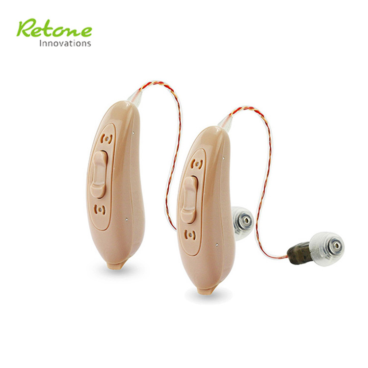 4 Channels Self Programmable Hearing Aids Invisable Receiver In Canal