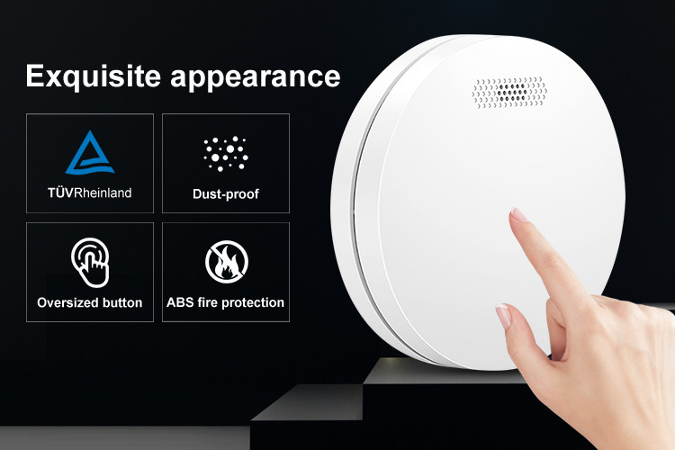 10 Year 85 DB Fire Alarm Smoke Detector Security Precise Induction Smoke Alarm System