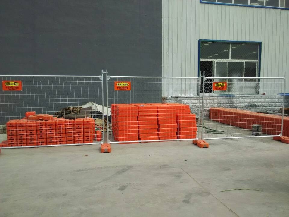 Self Support Galvanized Temporary Fencing primer AS3750.15 marine standard 2.1m*2.9m Mesh 60mm*150mm Dia:4.00mm