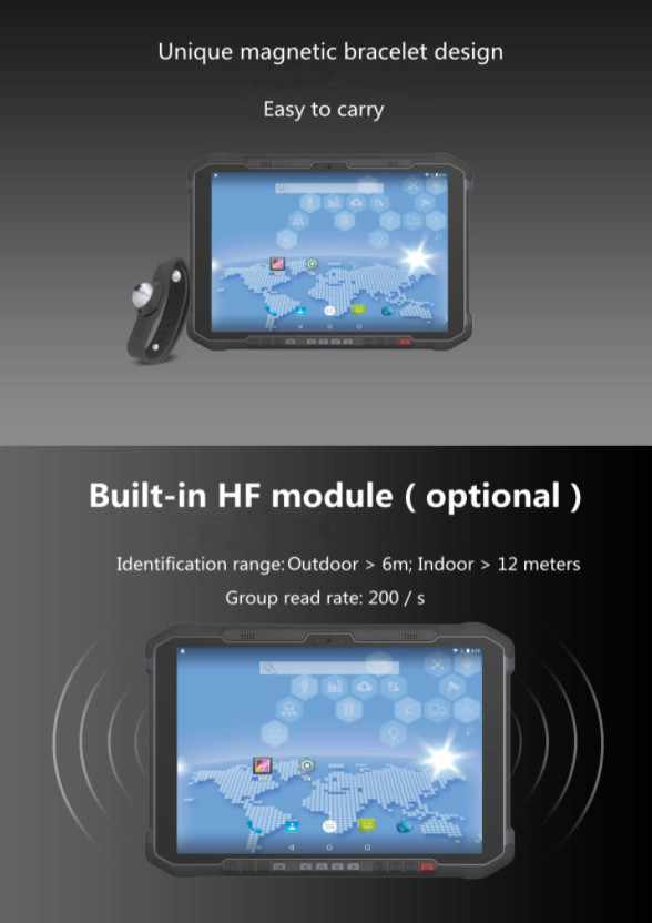 Barway 9000mAh Handheld Data Collection Devices 4G LTE Android Pda Scanner