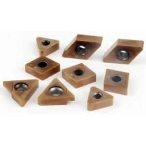 Uncoated Yamada Carbide CNC Turning Tool PCBN Inserts High Rigidity