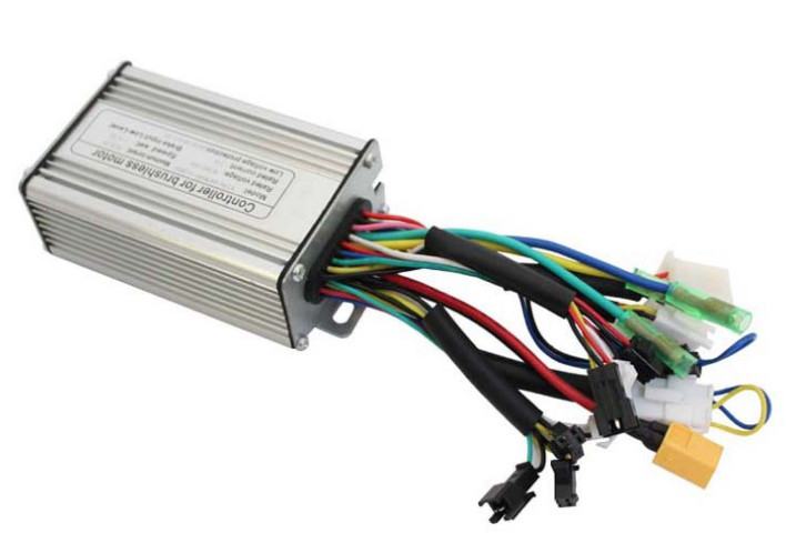 LCD Display Electric Mountain Bike Kit, 48v 1000w Dc Gearless Front Motor Kit