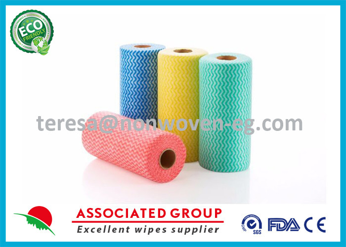 Disposable Fabric Cleaning Wipes Washcloths , Toilet Cleaning Wipes
