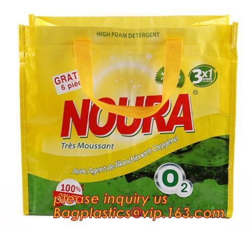 Color Printed PP Woven Carrying Shopping/Grocery Tote Bag,promotional tote laminated pp non woven gift bag fashion handb