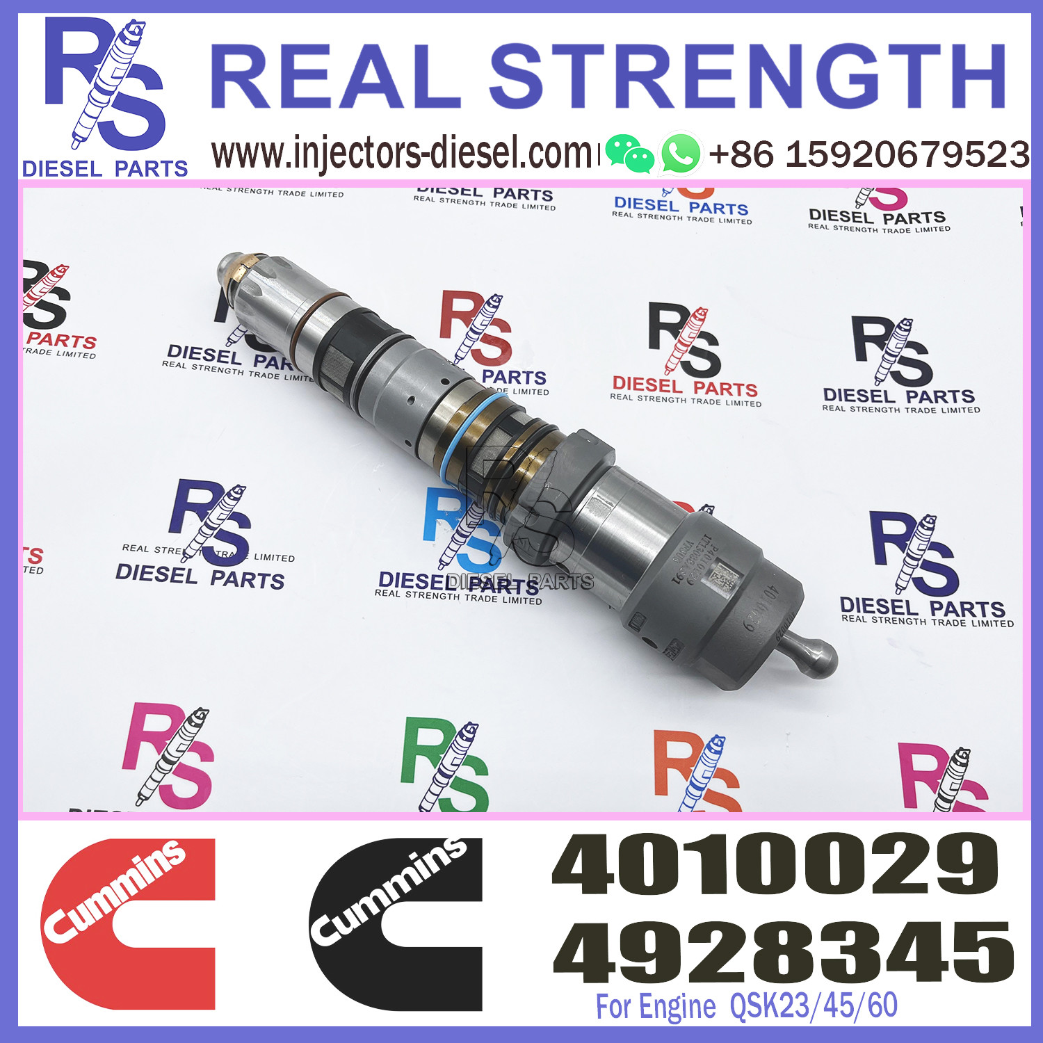K19 KTA19 Diesel Fuel Injector Nozzle 4928345 4087886 4001830 4010029