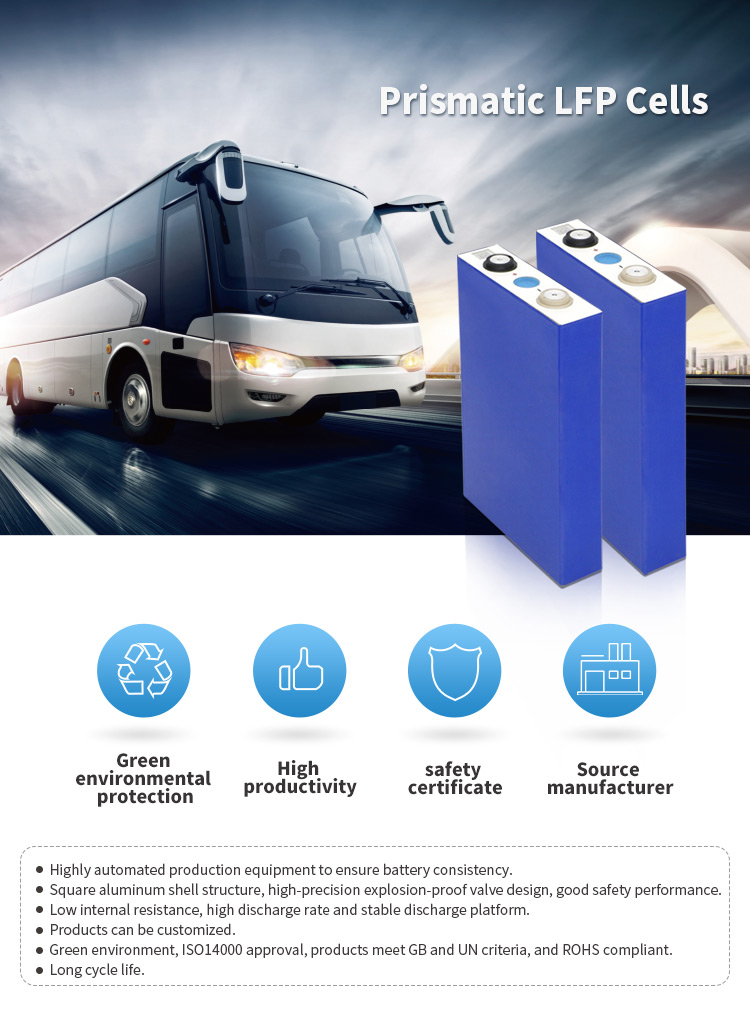 OEM / ODM Lifepo4 Energy Storage Battery 3.2v 280ah Lifepo4 Battery Cell