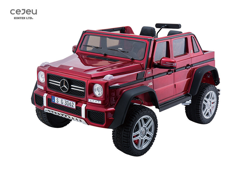 Blue Mercedes Maybach G650 12v Ride On With Remote 2 Seater