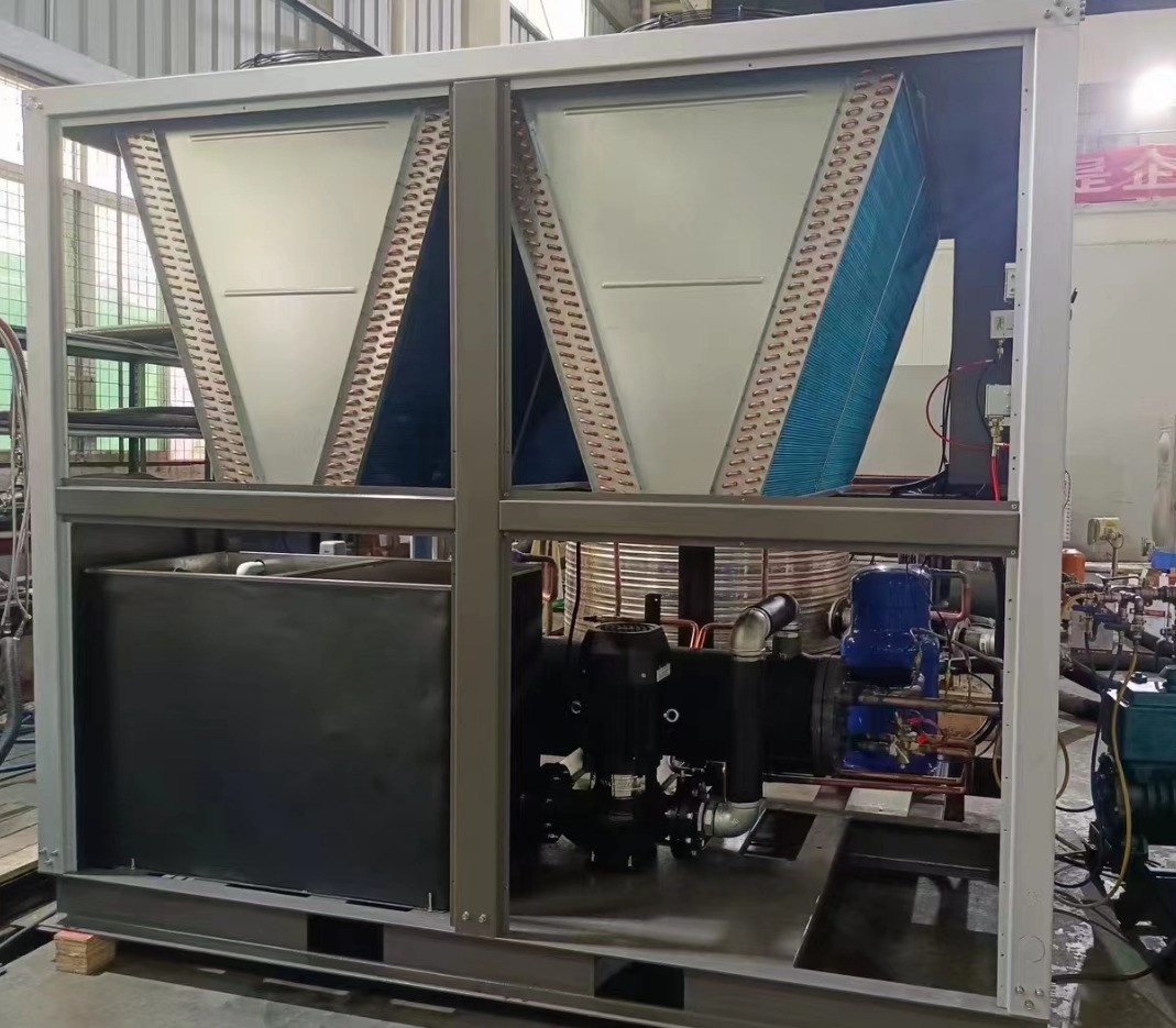 40hp Capacity Water Chiller Portable Small Environment Friendly Air Cooled