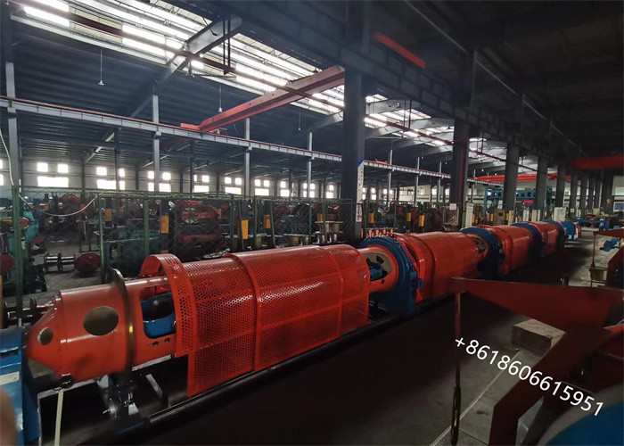 Jjg-630/1+18 Steel Wire Rope Machine Tubular Close / Tubular Type Twist