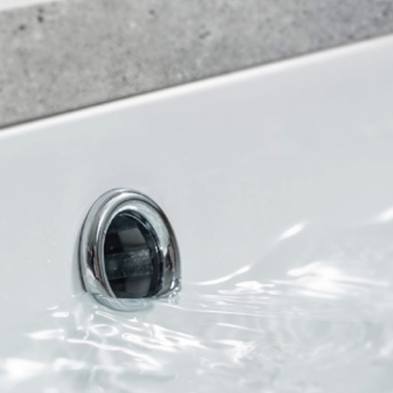 Bathroom Wash Basin Rectangular Shape Countertop With Holes