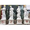 Buy cheap Outdoor garden marble stone statues four season marble sculpture stone carvings from wholesalers