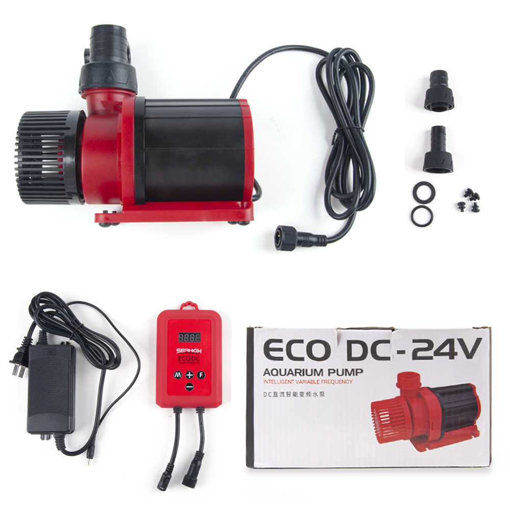 24V DC Aquarium Water Pump For Fish Tank Sump Pond Freshwater Marine