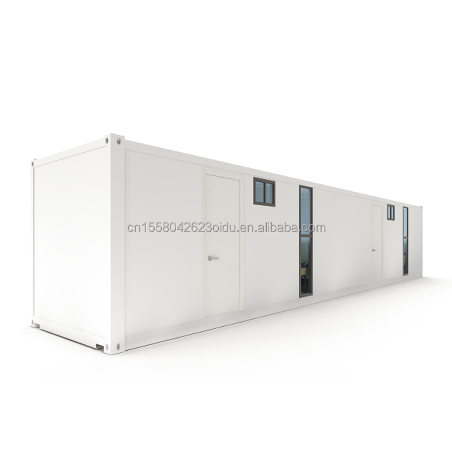 Hotel 40 Feet 2 Bedroom Living Container House Customized Color Prefab Premade Modular Tiny Movable Shipping Portable Homes