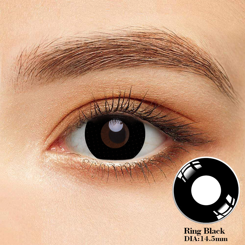 Soft Color Cosplay Red Contact Lenses Halloween Eye 14.5mm dia