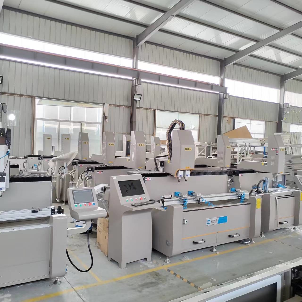 Copy Routing Aluminum Machines 1500mm Alu CNC Drilling Milling Machine