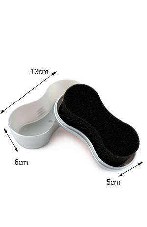 Shoe Shine Sponge Dumbbell Shaped Leather Shoes With Polished Shoe Polish Shining OEM