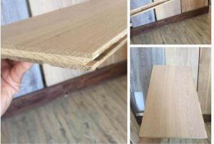 Buy cheap 3 layers oak laminated solid timber flooring product